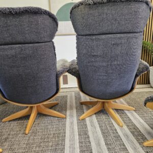 2 stk. Conform Timeout lenestoler med krakk - Bilde 6