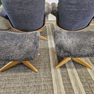 2 stk. Conform Timeout lenestoler med krakk - Bilde 8
