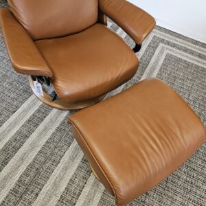 Stressless® Aura Signature lenestol med krakk - Bilde 13