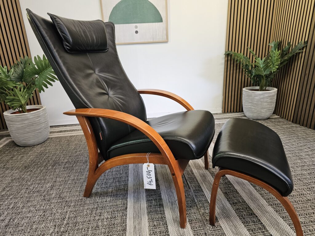 Brunstad Delta Adventure lenestol med krakk