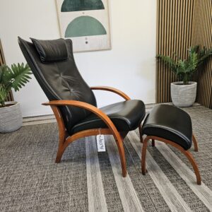 Brunstad Delta Adventure lenestol med krakk - Bilde 4