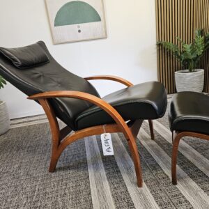 Brunstad Delta Adventure lenestol med krakk - Bilde 8