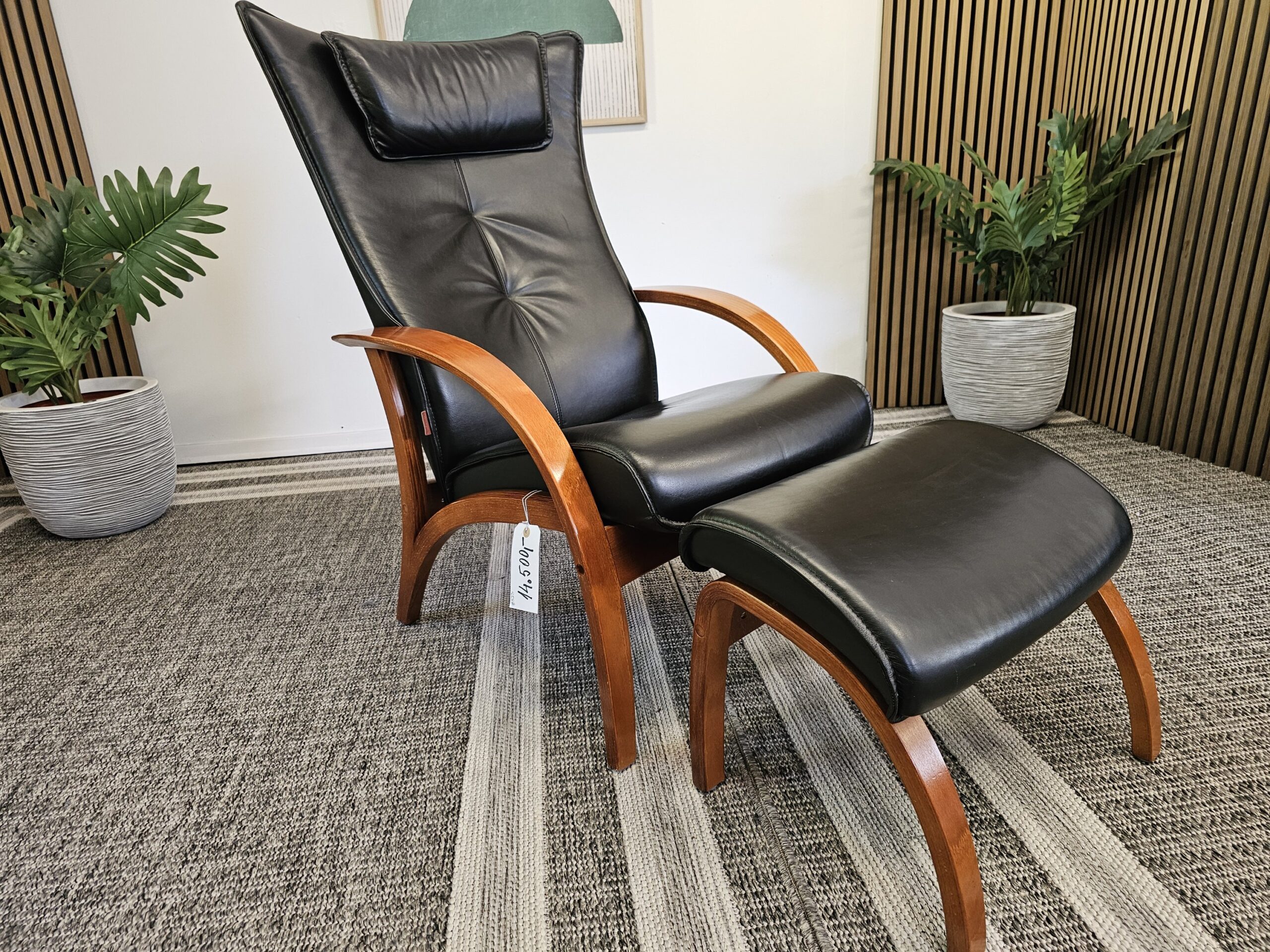 Brunstad Delta Adventure lenestol med krakk - Bilde 2