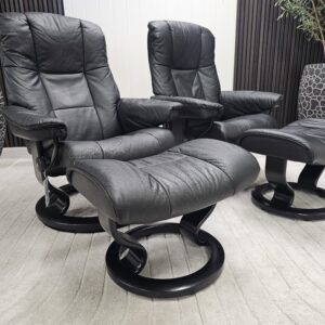 2 stk. Stressless® Mayfair lenestoler m/krakk - Bilde 8