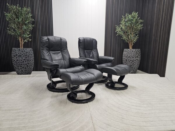 2 stk. Stressless® Mayfair lenestoler m/krakk