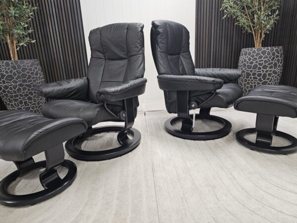 2 stk. Stressless® Mayfair lenestoler m/krakk
