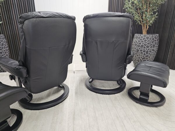 2 stk. Stressless® Mayfair lenestoler m/krakk