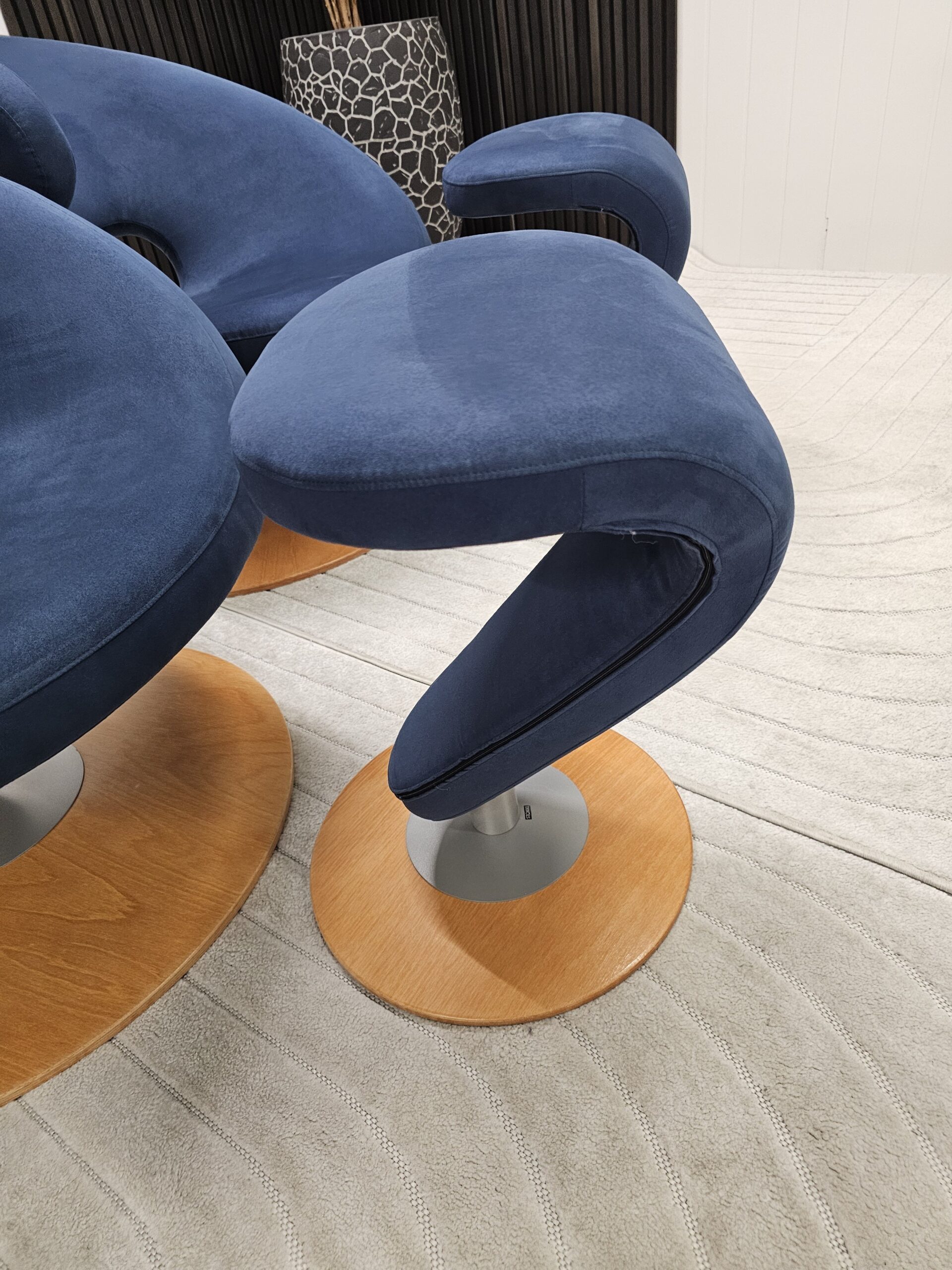 2 stk. Variér Peel lenestoler med krakk - Bilde 18
