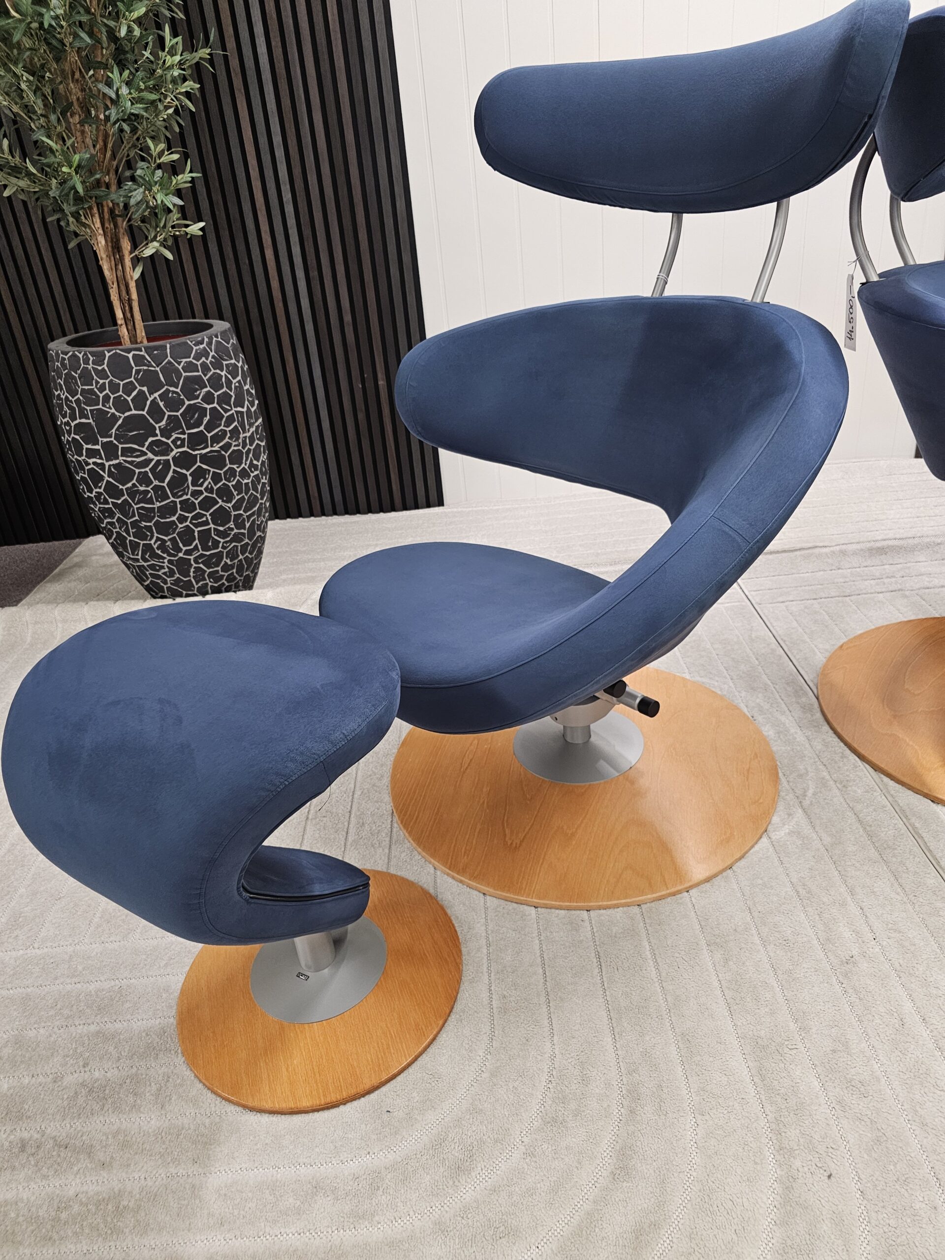 2 stk. Variér Peel lenestoler med krakk - Bilde 19
