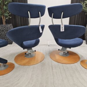 2 stk. Variér Peel lenestoler med krakk - Bilde 9