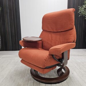 Stressless® Capri elektrisk lenestol med integrert fothviler og kaffebord - Bilde 5