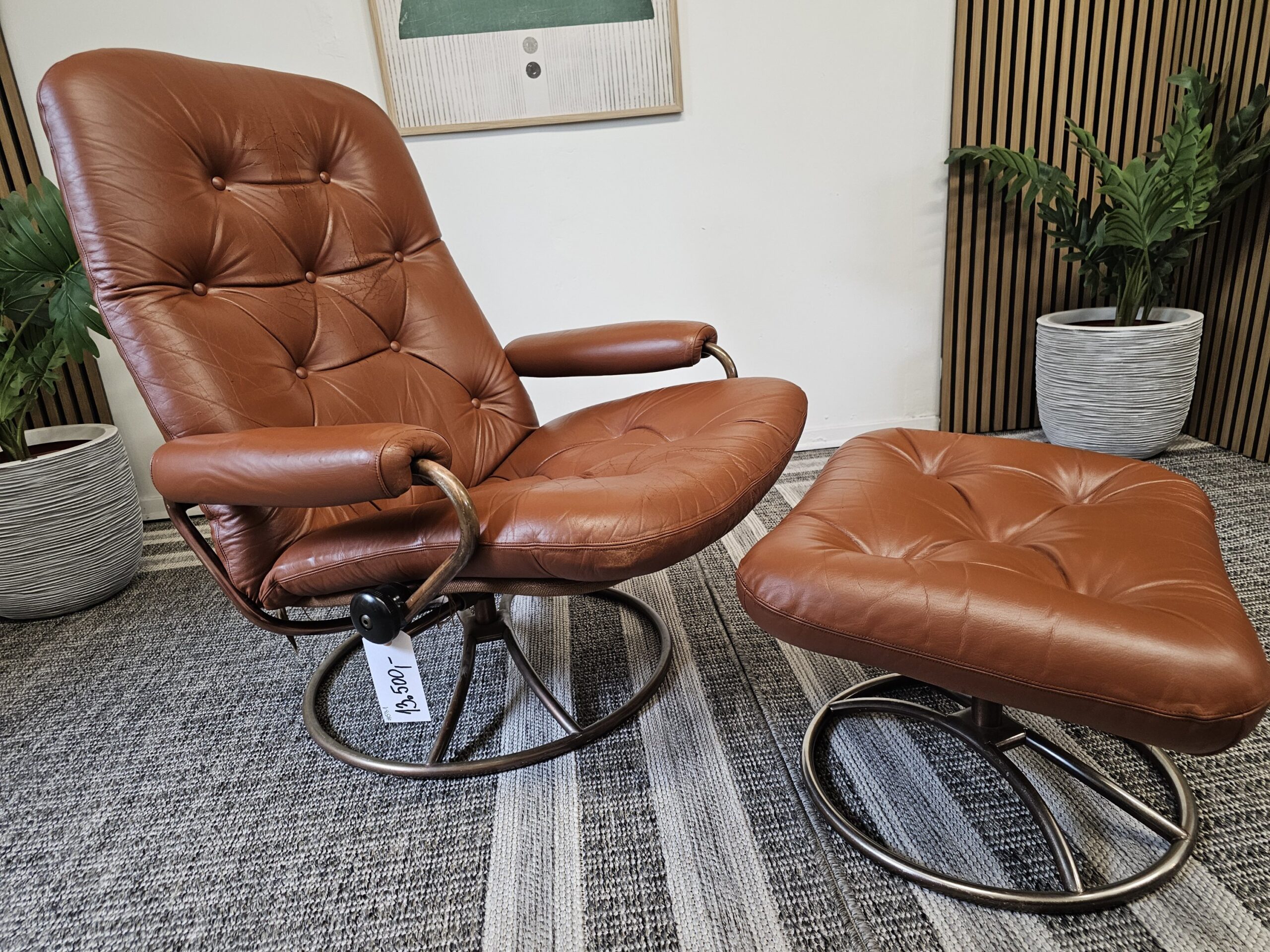 Stressless Original 1971 lenestol med krakk - Bilde 15