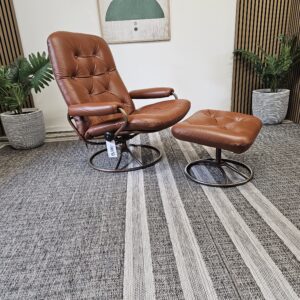 Stressless Original 1971 lenestol med krakk - Bilde 2