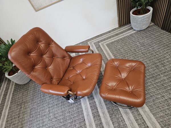 Stressless Original 1971 lenestol med krakk