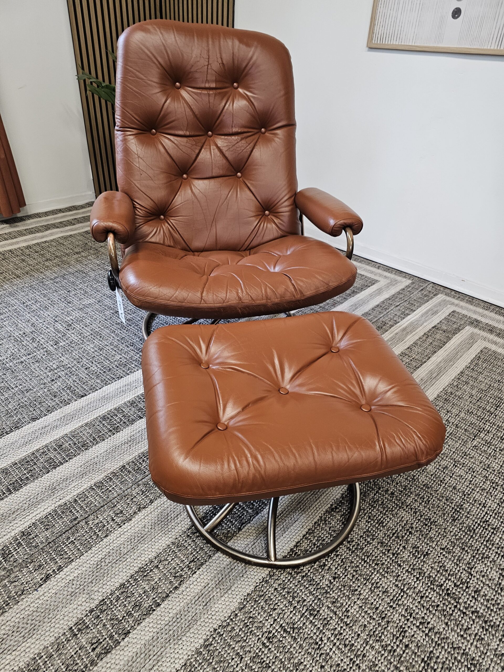 Stressless Original 1971 lenestol med krakk - Bilde 21