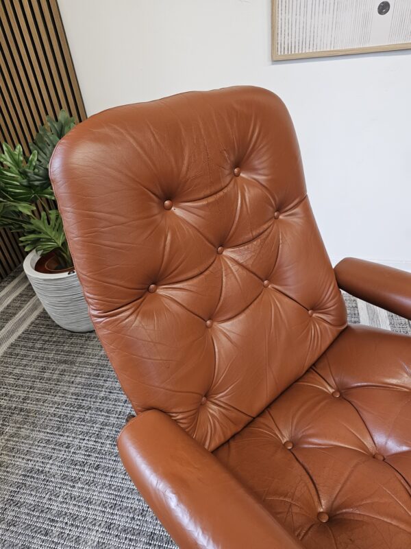 Stressless Original 1971 lenestol med krakk