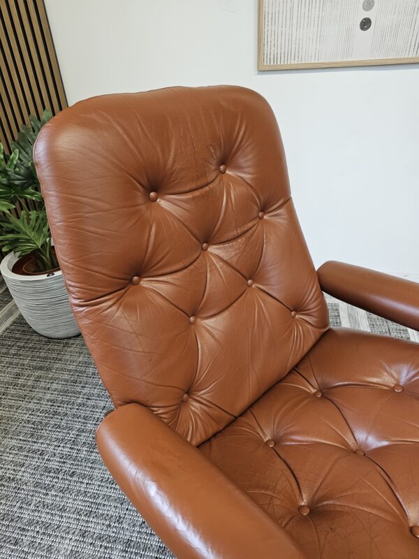 Stressless Original 1971 lenestol med krakk
