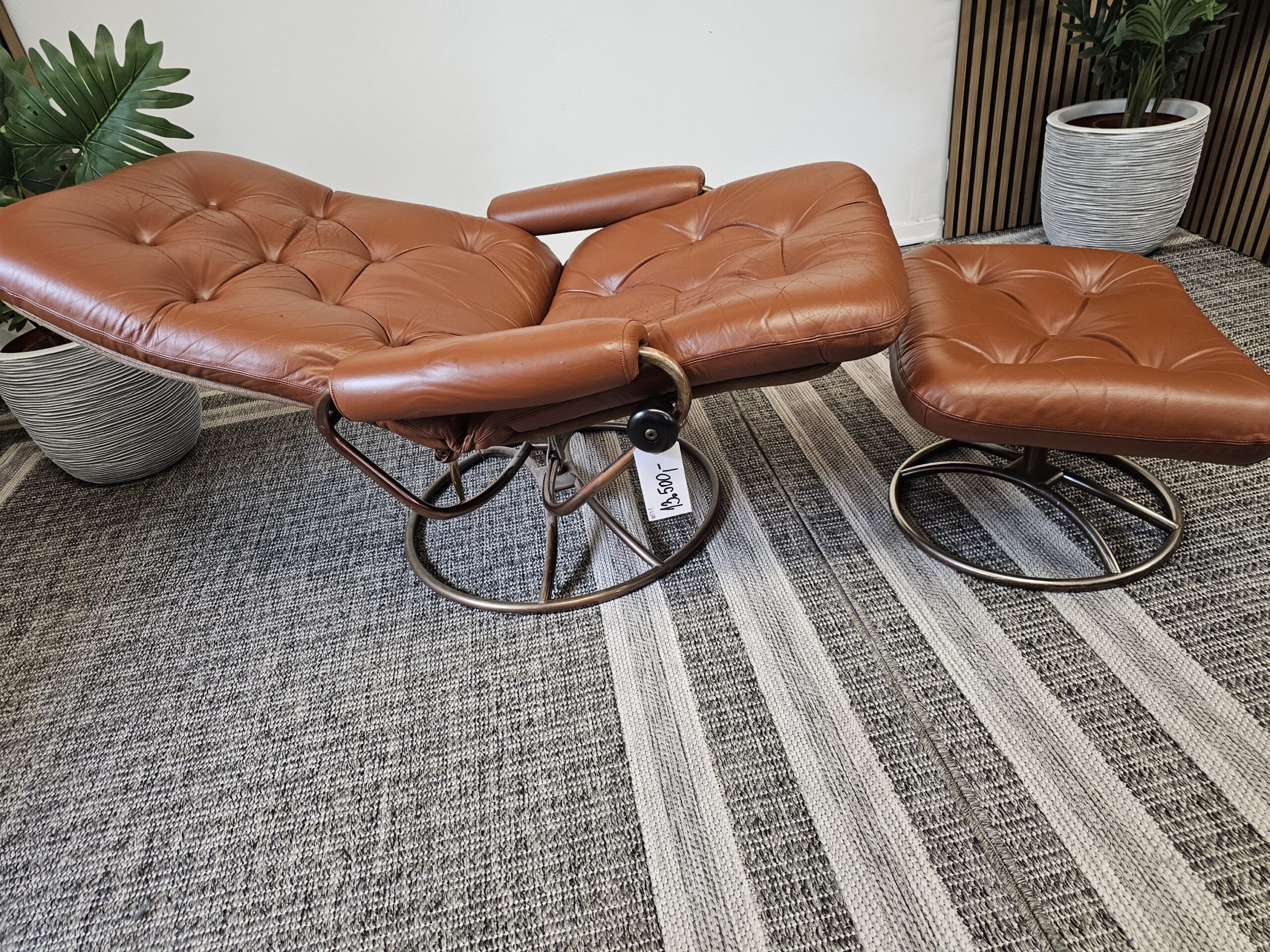Stressless Original 1971 lenestol med krakk - Bilde 11