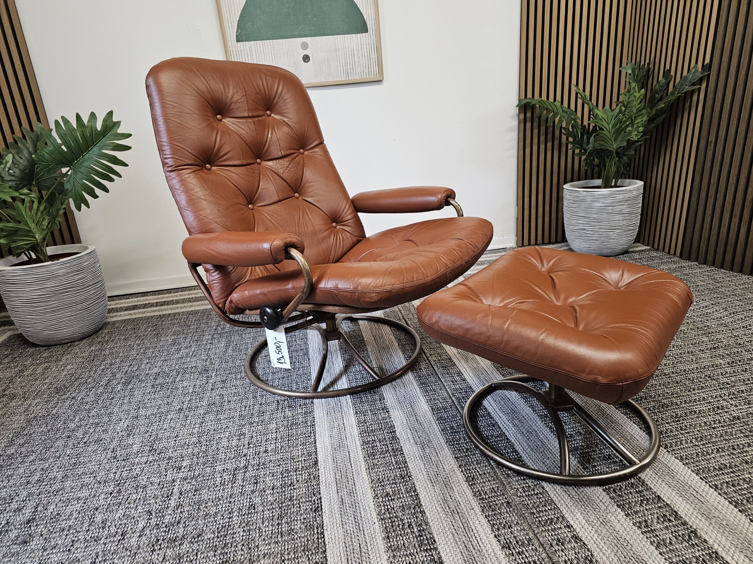 Stressless Original 1971 lenestol med krakk - Bilde 4