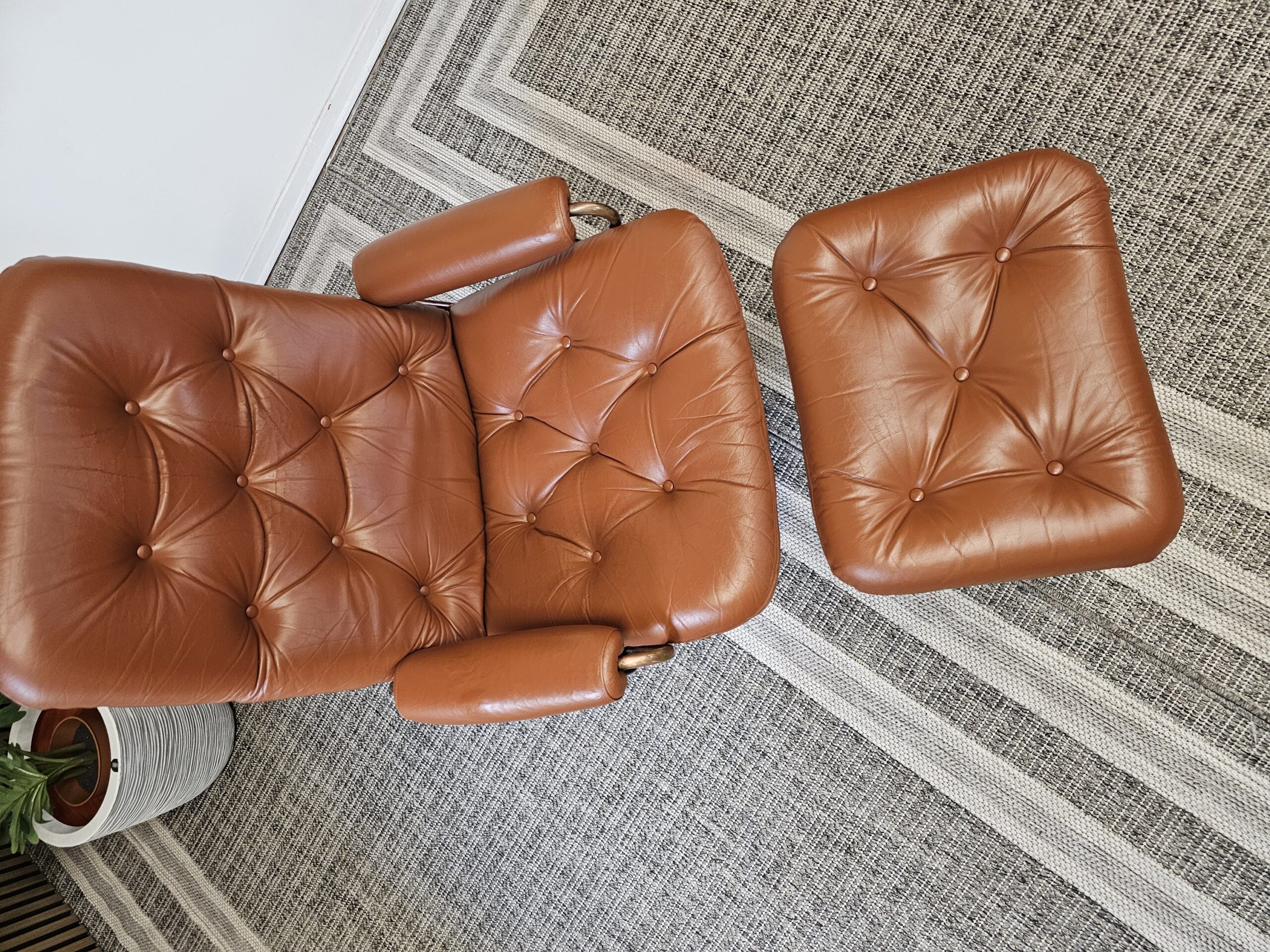 Stressless Original 1971 lenestol med krakk - Bilde 5