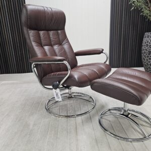 Stressless® Golf lenestol med krakk fra Ekornes - Bilde 1