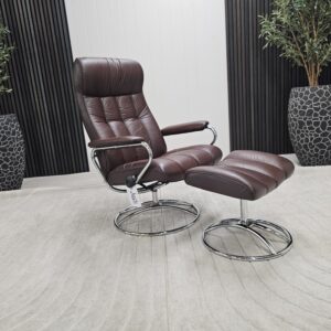 Stressless® Golf lenestol med krakk fra Ekornes - Bilde 3