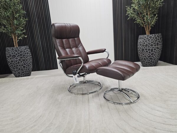 Stressless® Golf lenestol med krakk fra Ekornes