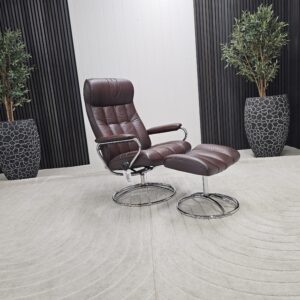Stressless® Golf lenestol med krakk fra Ekornes - Bilde 4