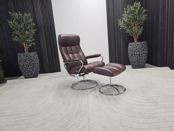 Stressless® Golf lenestol med krakk fra Ekornes