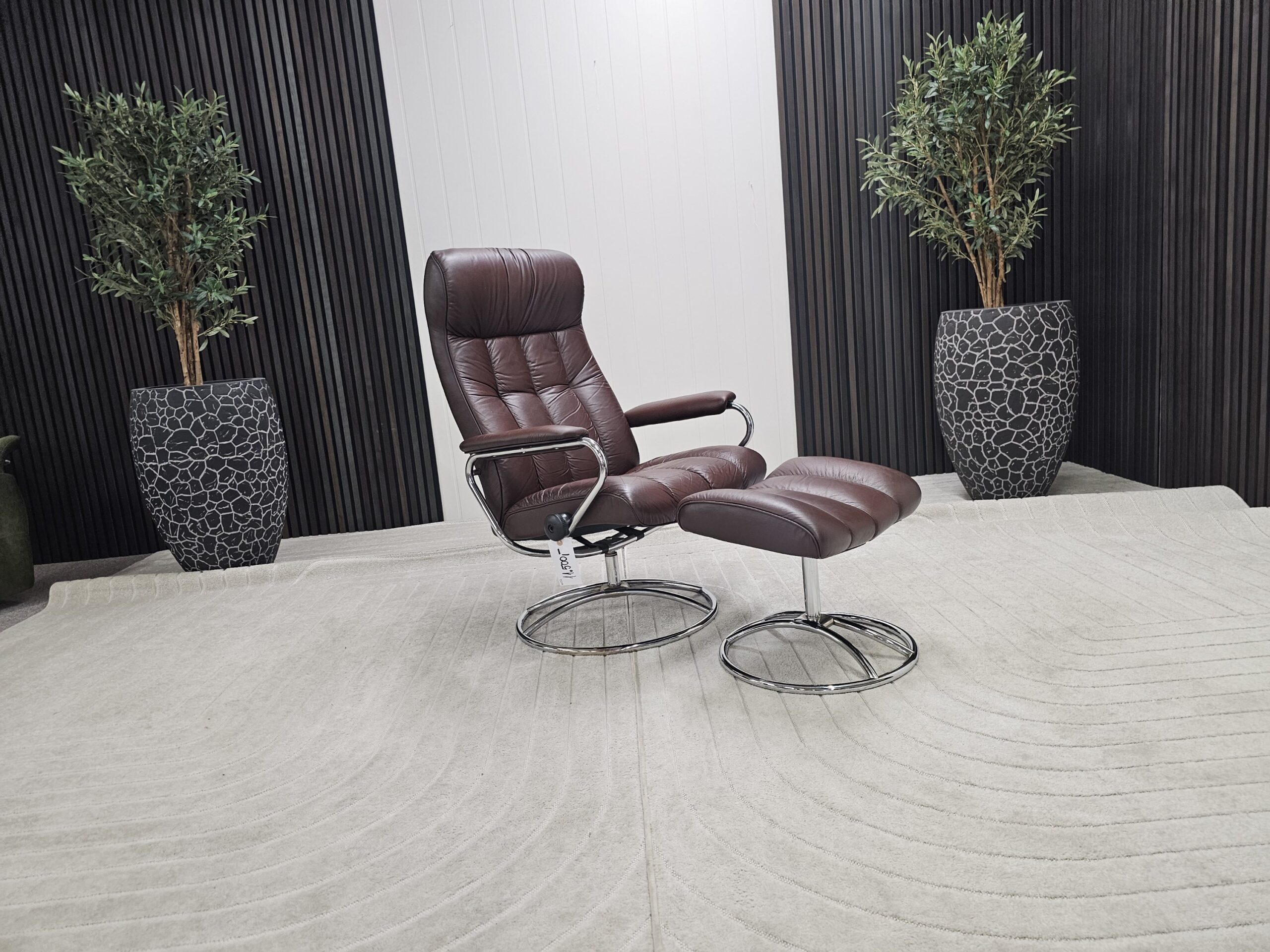 Stressless® Golf lenestol med krakk fra Ekornes - Bilde 4