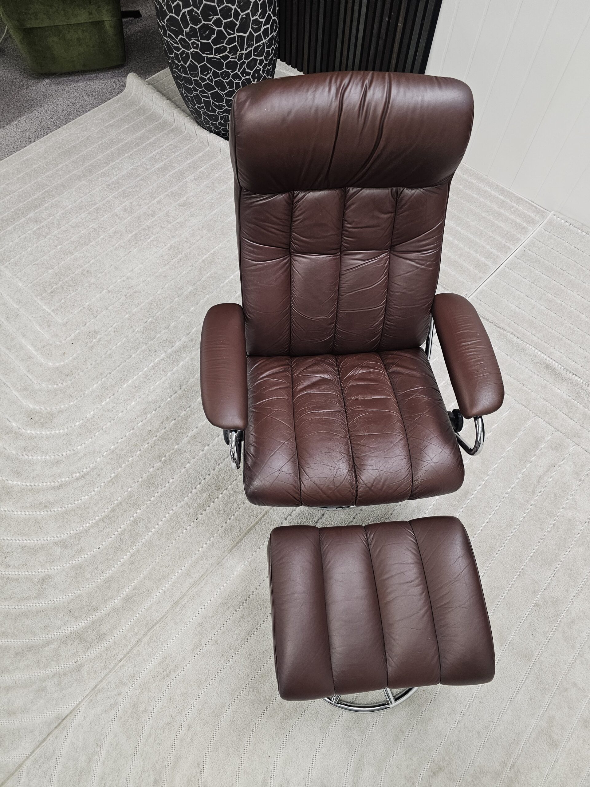 Stressless® Golf lenestol med krakk fra Ekornes - Bilde 11