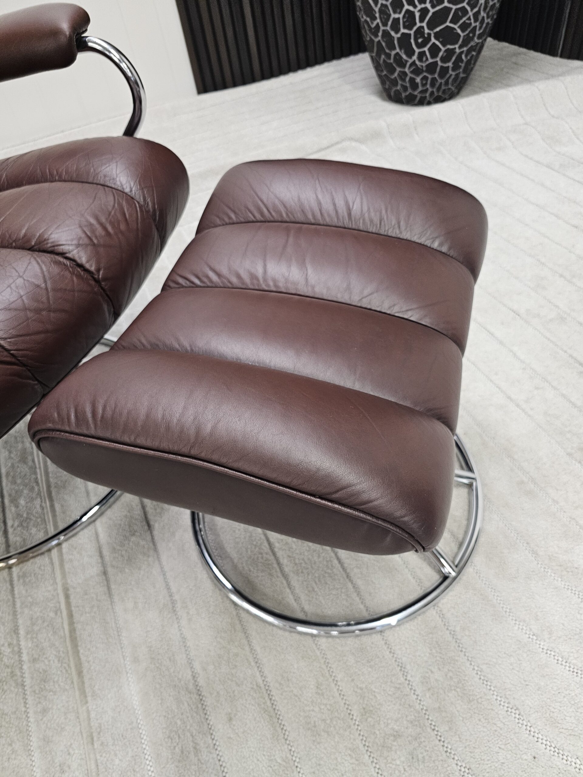 Stressless® Golf lenestol med krakk fra Ekornes - Bilde 9