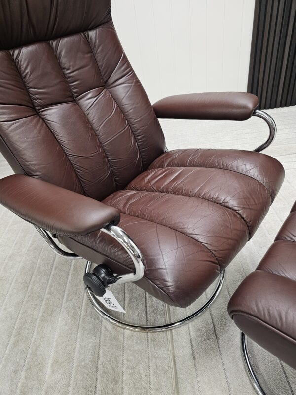 Stressless® Golf lenestol med krakk fra Ekornes