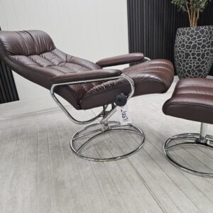 Stressless® Golf lenestol med krakk fra Ekornes - Bilde 5