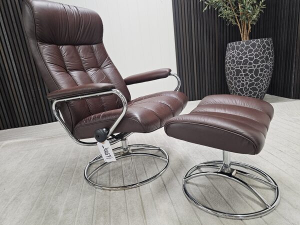 Stressless® Golf lenestol med krakk fra Ekornes