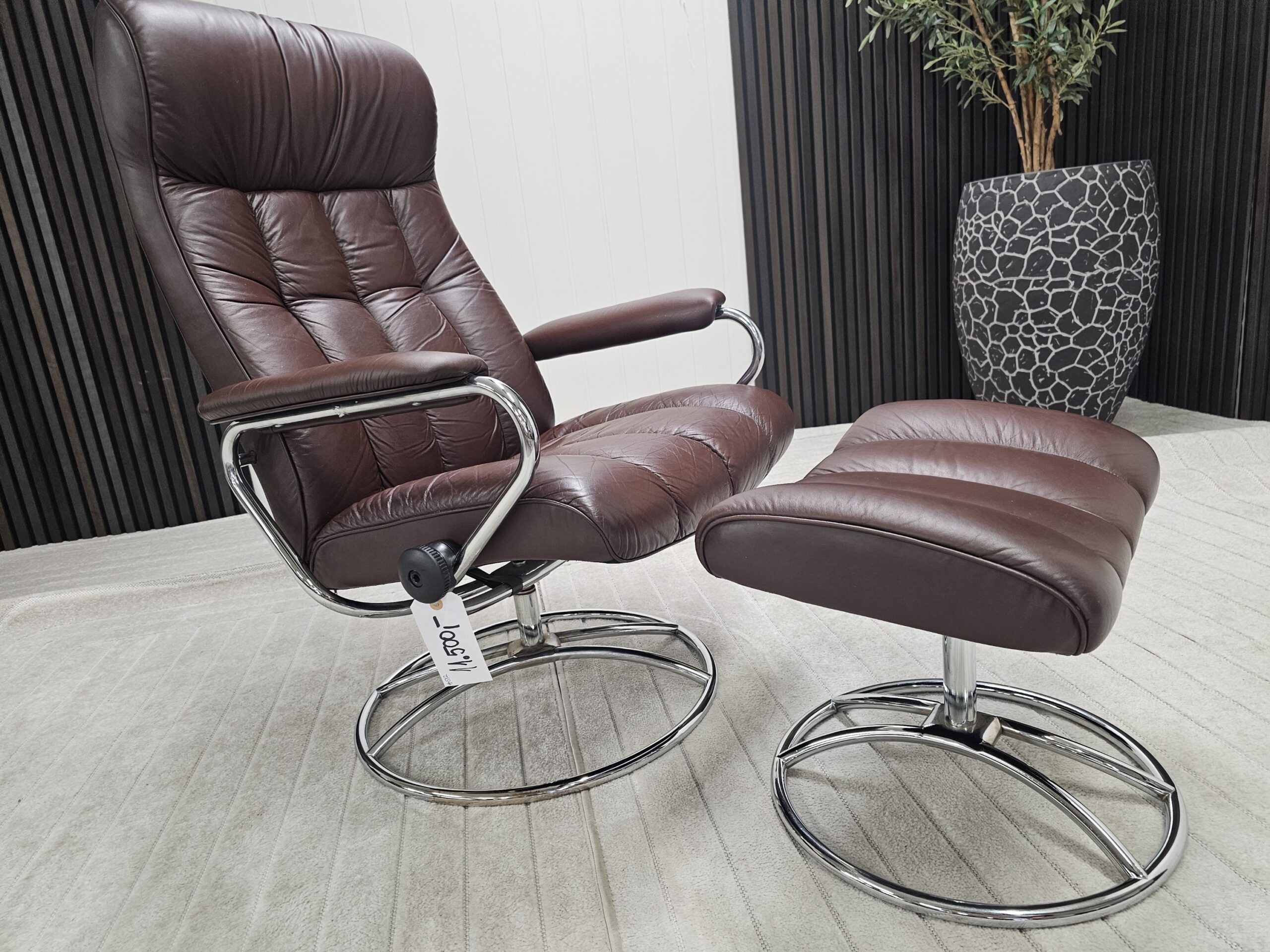 Stressless® Golf lenestol med krakk fra Ekornes - Bilde 2