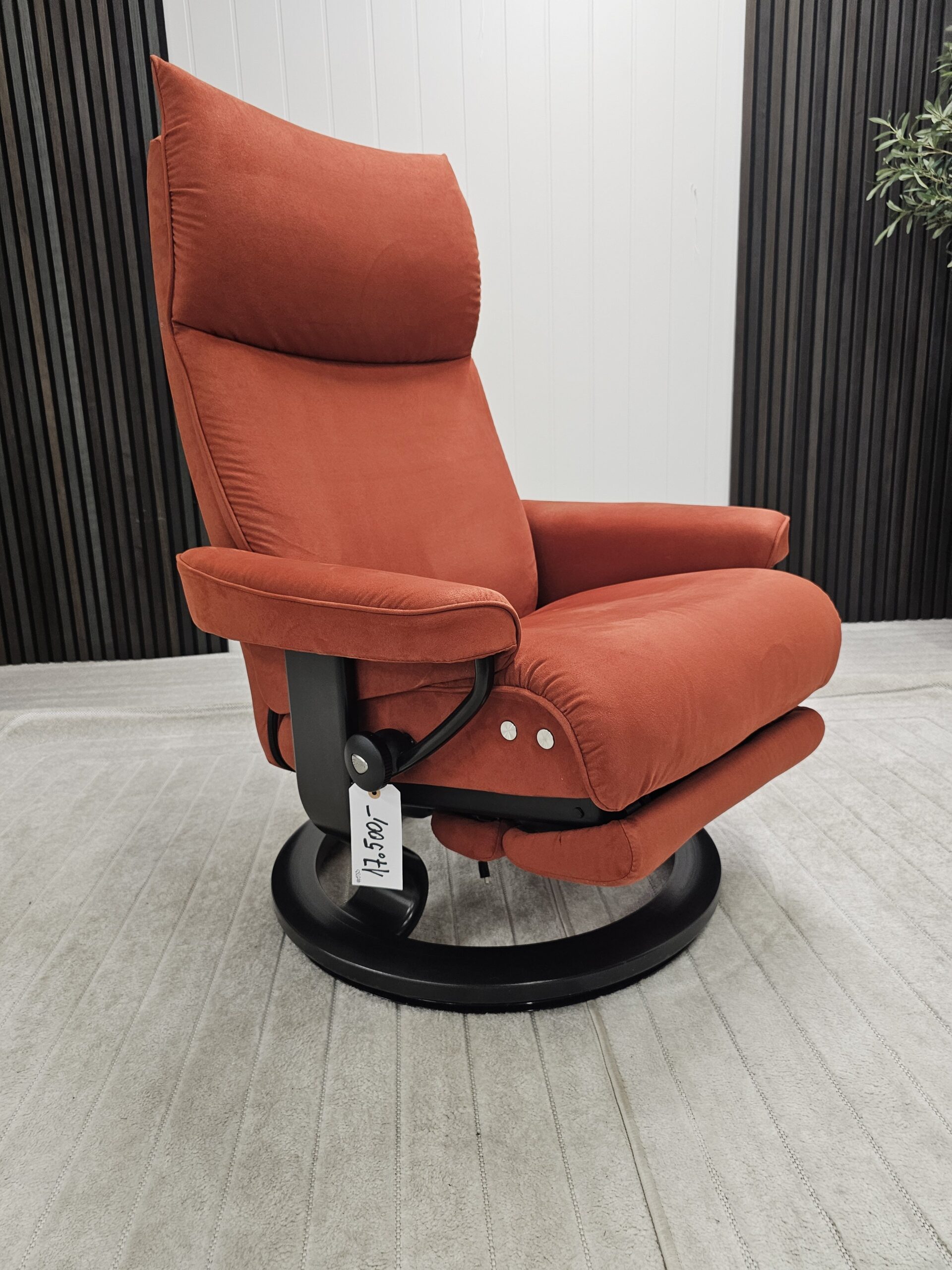 Stressless® Aura elektrisk lenestol med integrert fothviler - Bilde 1