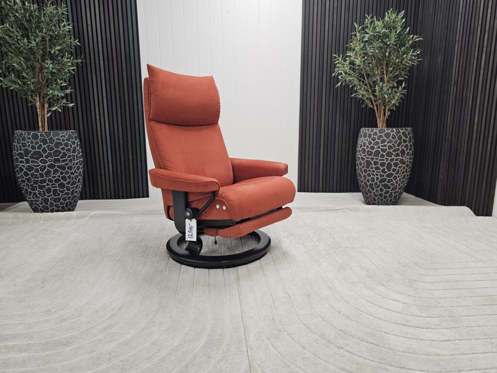 Stressless® Aura elektrisk lenestol med integrert fothviler