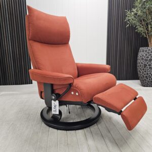 Stressless® Aura elektrisk lenestol med integrert fothviler - Bilde 2