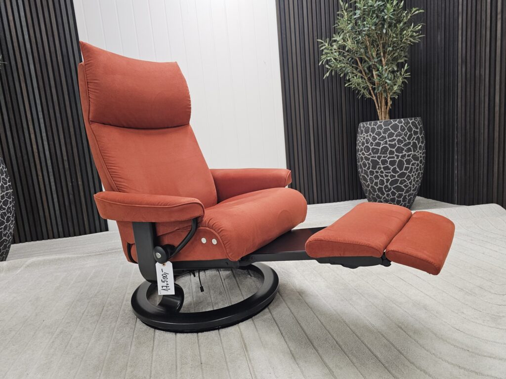 Stressless® Aura elektrisk lenestol med integrert fothviler