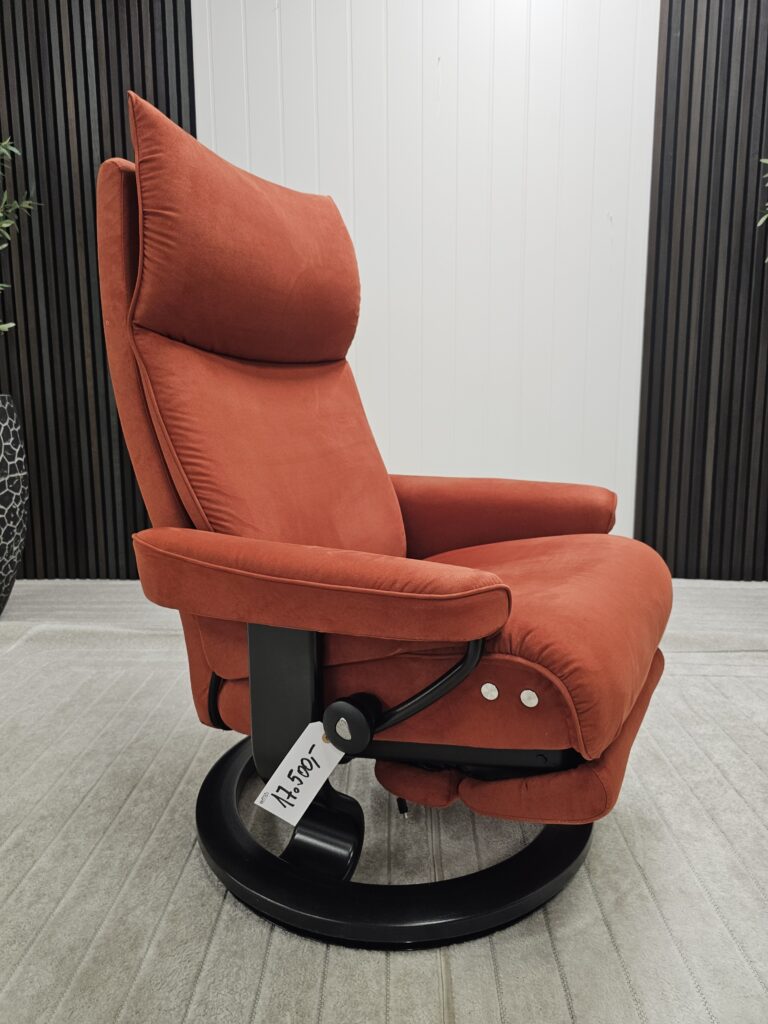 Stressless® Aura elektrisk lenestol med integrert fothviler
