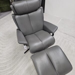 Stressless® Magic Cross lenestol med krakk - Bilde 6