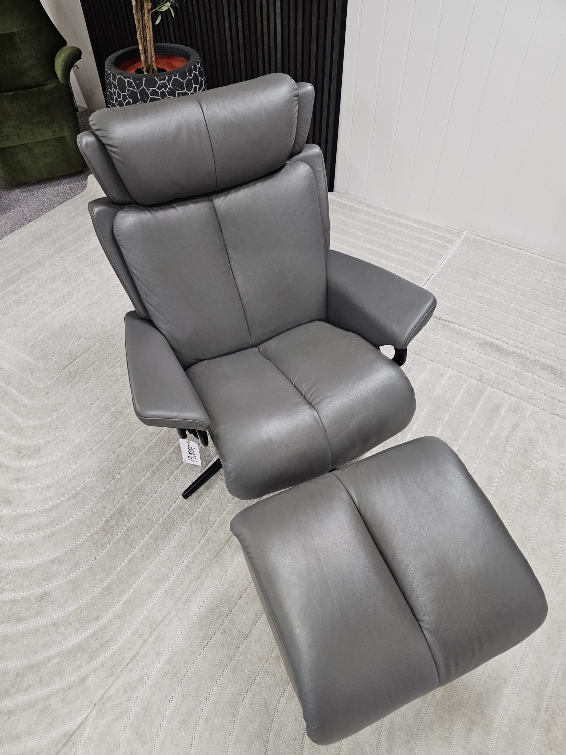 Stressless® Magic Cross lenestol med krakk - Bilde 6