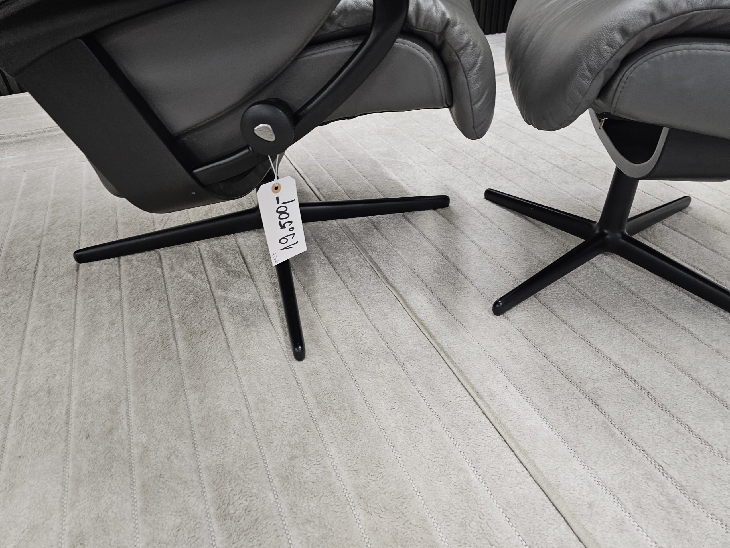 Stressless® Magic Cross lenestol med krakk - Bilde 11