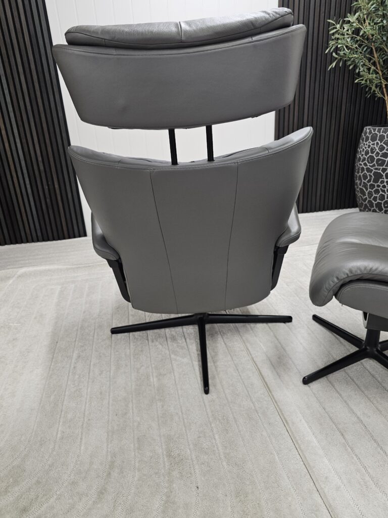 Stressless® Magic Cross lenestol med krakk