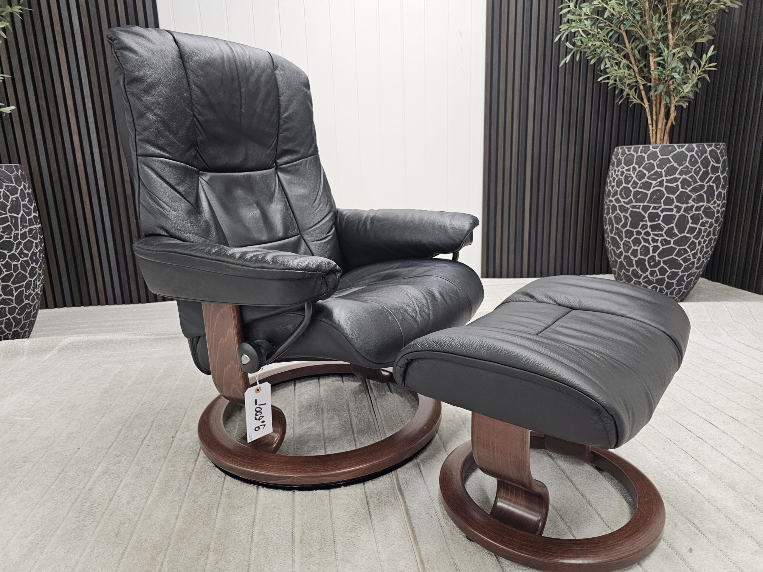Stressless® Mayfair lenestol med krakk - Bilde 4