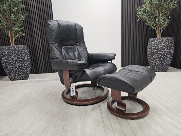 Stressless® Mayfair lenestol med krakk