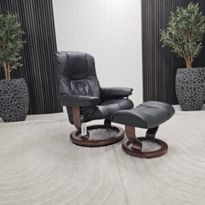 Stressless® Mayfair lenestol med krakk - Bilde 2