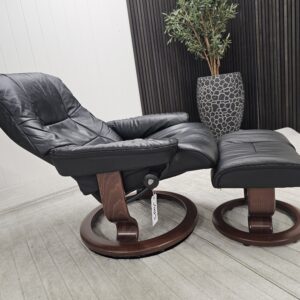 Stressless® Mayfair lenestol med krakk - Bilde 5