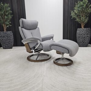 Stressless® Magic Signature lenestol med krakk - Bilde 14